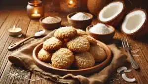 🌟 Receta de Galletas Sin Leche y Sin Gluten con Harina de Coco | Fáciles y Saludables 🍪