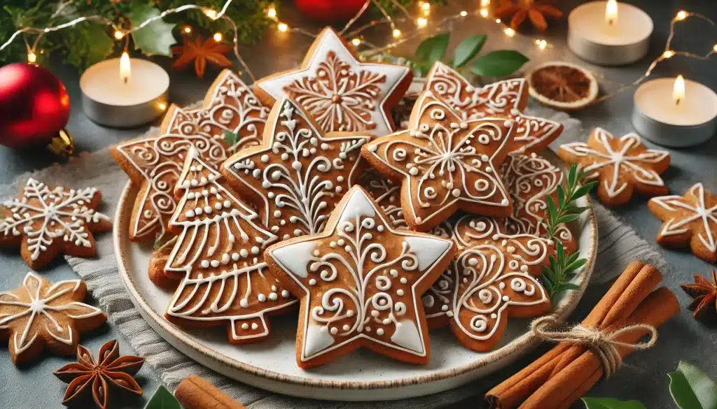 Galletas de Canela Sin Gluten con Glaseado Real | Perfectas para Regalar