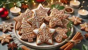 Galletas de Canela Sin Gluten con Glaseado Real | Perfectas para Regalar