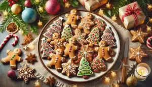 Galletas de Jengibre Sin Gluten con Harina de Almendra | Receta Navideña Tradicional