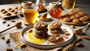 Galletas de Trigo Sarraceno, Almendras y Miel: Receta Sin Gluten y Saludable