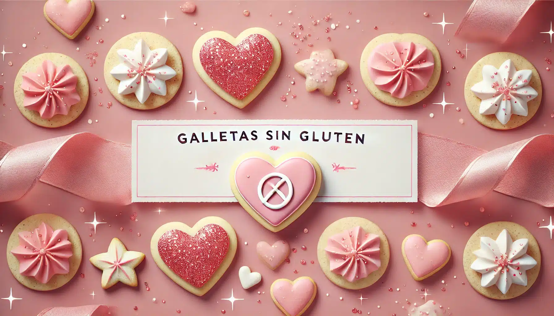 Recetas de galletas sin gluten para San Valentín