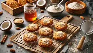 Receta de Galletas Sin Gluten y Sin Azúcar con Harina de Coco | Saludables y Fáciles