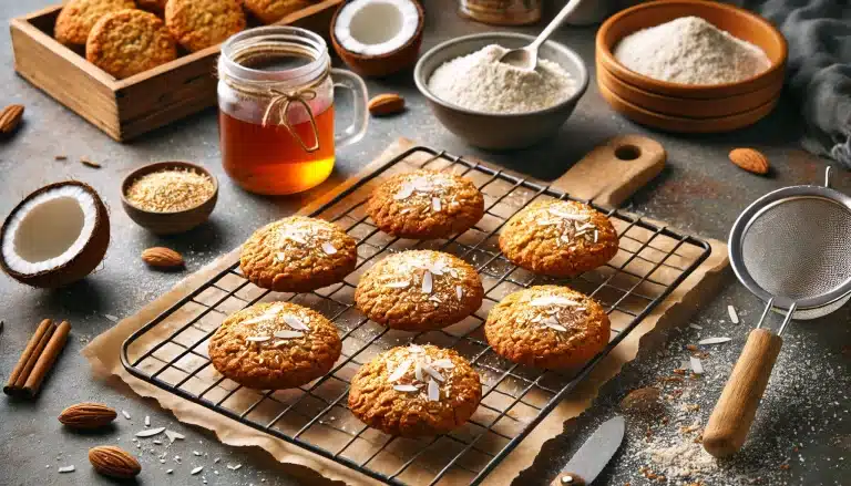 Receta de Galletas Sin Gluten y Sin Azúcar con Harina de Coco | Saludables y Fáciles
