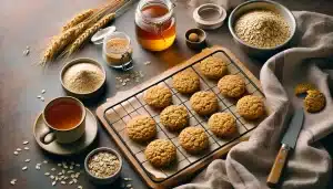 Receta de Galletas Sin Gluten y Sin Azúcar con Harina de Avena Sin Gluten | Crujientes y Saludables