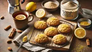 Receta de Galletas Sin Gluten y Sin Azúcar con Harina de Almendras y Limón | Suaves y Aromáticas