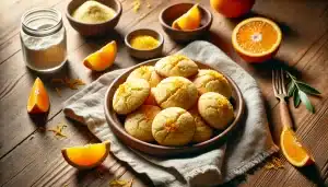 Galletas Sin Gluten con Harina de Polenta y Naranja | Aromáticas y Crujientes