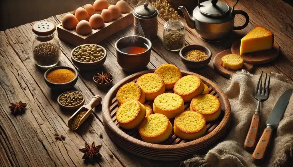 Receta de Galletas de Polenta Sin Gluten con Especias Aromáticas | Crujientes y Fáciles