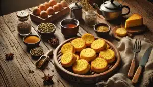 Receta de Galletas de Polenta Sin Gluten con Especias Aromáticas | Crujientes y Fáciles