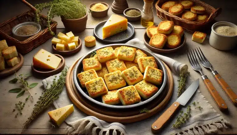 Receta de Galletas Saladas con Harina de Polenta y Queso | Sin Gluten y Deliciosas