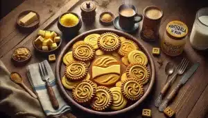 Receta de Galletas de Polenta y Mantequilla de Maní | Sin Gluten y Saludables