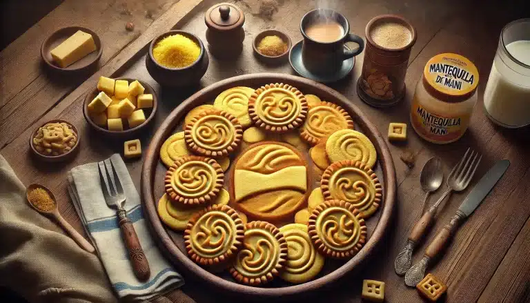 Receta de Galletas de Polenta y Mantequilla de Maní | Sin Gluten y Saludables