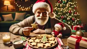 Receta de Galletas Sin Gluten para Papá Noel con Harina de Almendra