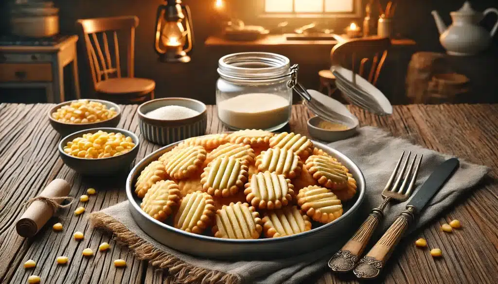 Receta de Galletas de Mantequilla Sin Gluten con Maicena | Suaves y Deliciosas