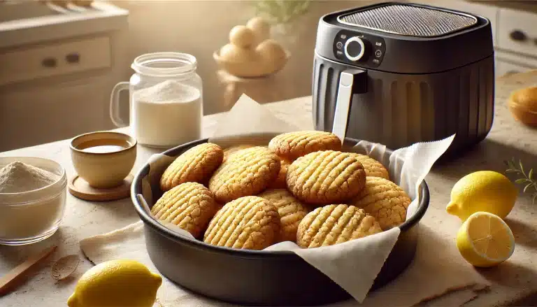 Receta de Galletas en Airfryer Sin Gluten con Harina de Arroz | Deliciosamente Livianas