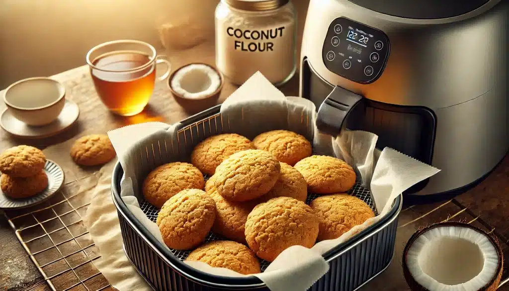 Receta de Galletas en Airfryer Sin Gluten con Harina de Coco | Suaves y Llenas de Sabor Tropical