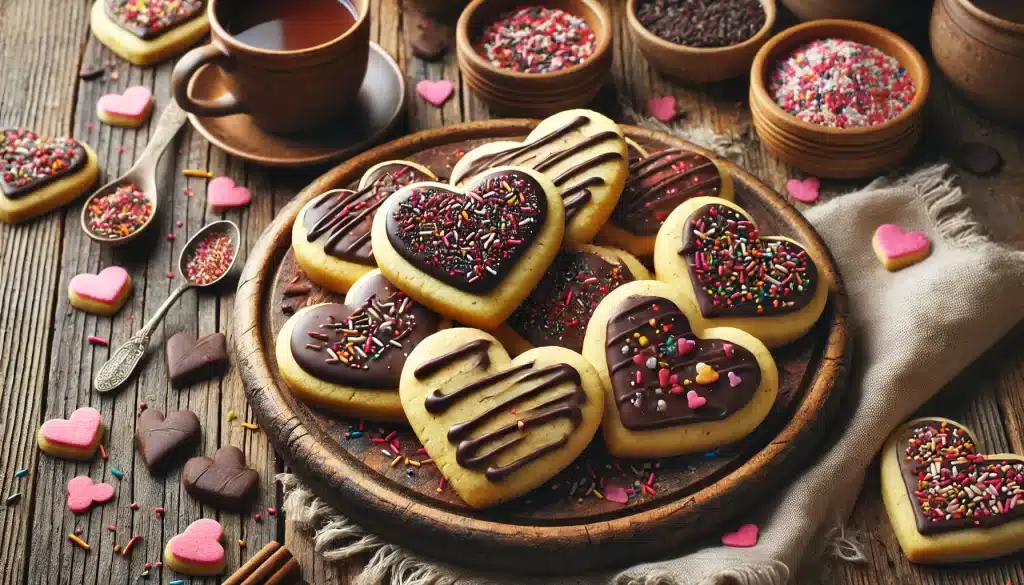 Galletas de San Valentín Sin Azúcar y Sin Gluten | Saludables y Románticas