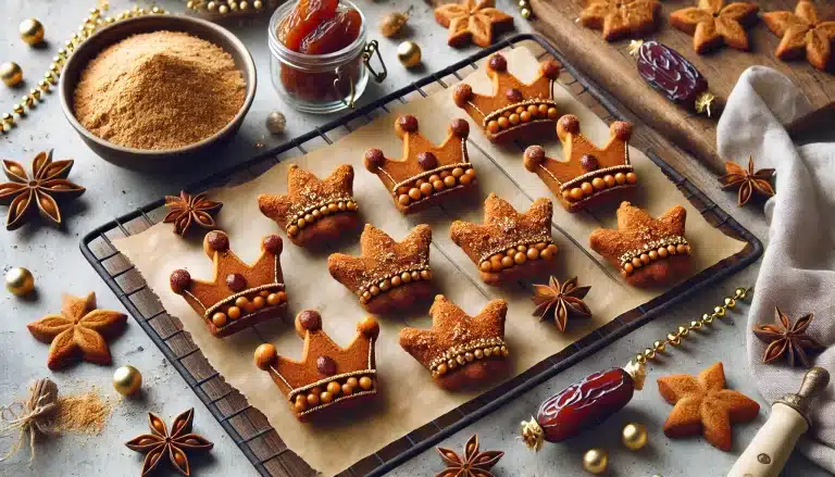Galletas de Reyes Sin Gluten y Sin Azúcar con Harina de Garbanzo