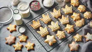 Galletas de Reyes Sin Gluten y Sin Azúcar con Harina de Arroz