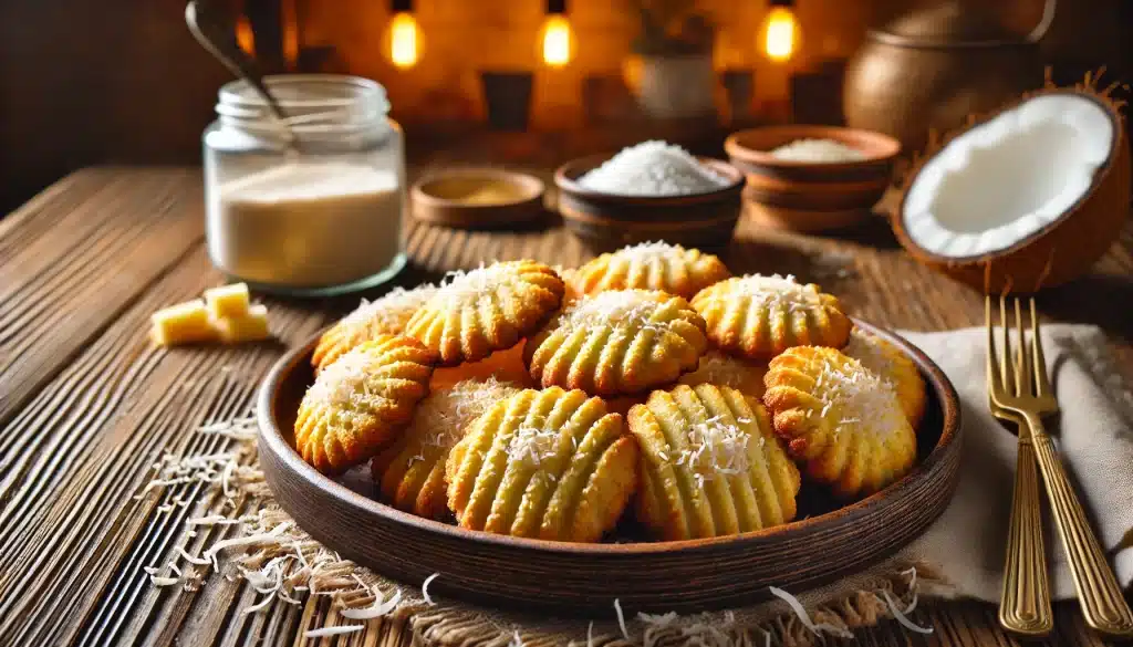 Galletitas Sin Gluten con Harina de Maicena y Coco | Suaves y Aromáticas