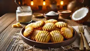 Galletitas de Maizena y coco sin gluten