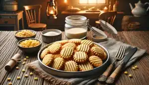 Receta de Galletas de Mantequilla Sin Gluten con Maicena | Suaves y Deliciosas