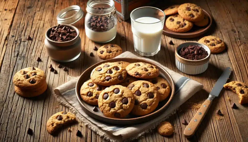 Receta de Galletas Tipo Chips Ahoy Sin Gluten | Crujientes y Deliciosas