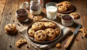 Receta de Galletas Tipo Chips Ahoy Sin Gluten | Crujientes y Deliciosas