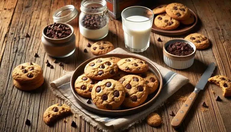 Receta de Galletas Tipo Chips Ahoy Sin Gluten | Crujientes y Deliciosas