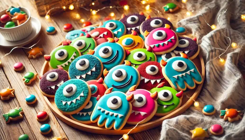 Receta de Galletas Monstruosas Sin Gluten | Divertidas y Fáciles de Hacer