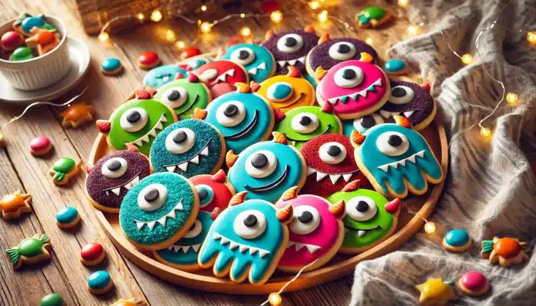 Receta de Galletas Monstruosas Sin Gluten | Divertidas y Fáciles de Hacer
