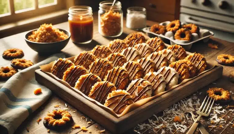 Galletas Samoanas Girl Scout Caseras Sin Gluten | Dulces y Crujientes