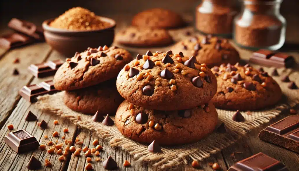 Galletas de Trigo Sarraceno con Chispas de Chocolate | Sin Gluten y Deliciosas