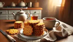 Galletas de Encaje Sin Gluten con Harina de Almendra | Delicadas y Crujientes