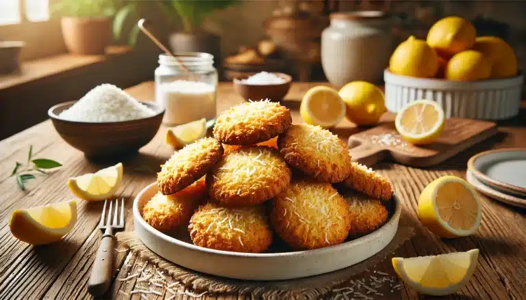 Receta de Galletas de Coco y Limón Sin Harina | Fáciles y Saludables