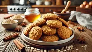 Receta de Galletas de Avena Sin Leche ni Mantequilla | Sin Gluten y Saludables