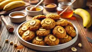 Receta de Galletas de Harina de Garbanzos y Plátano | Sin Gluten y Saludables