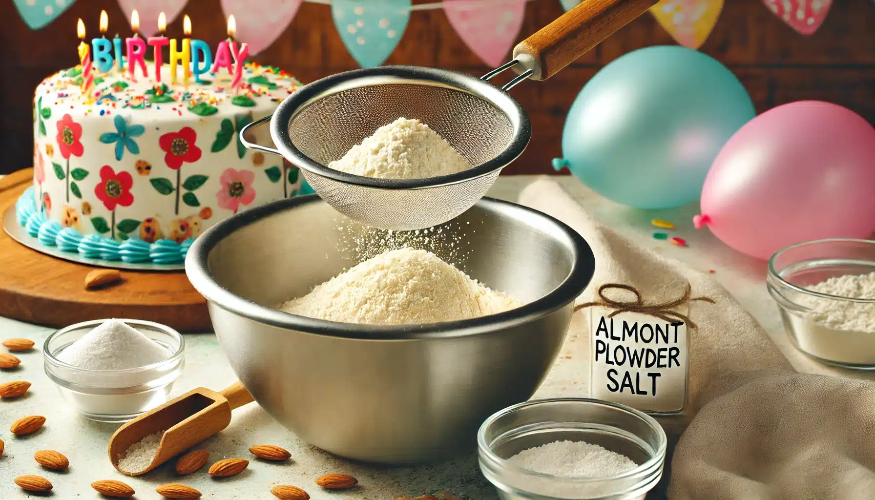 Galletas de Cumpleaños Sin Gluten con Harina de Almendra | Fáciles y Deliciosas
