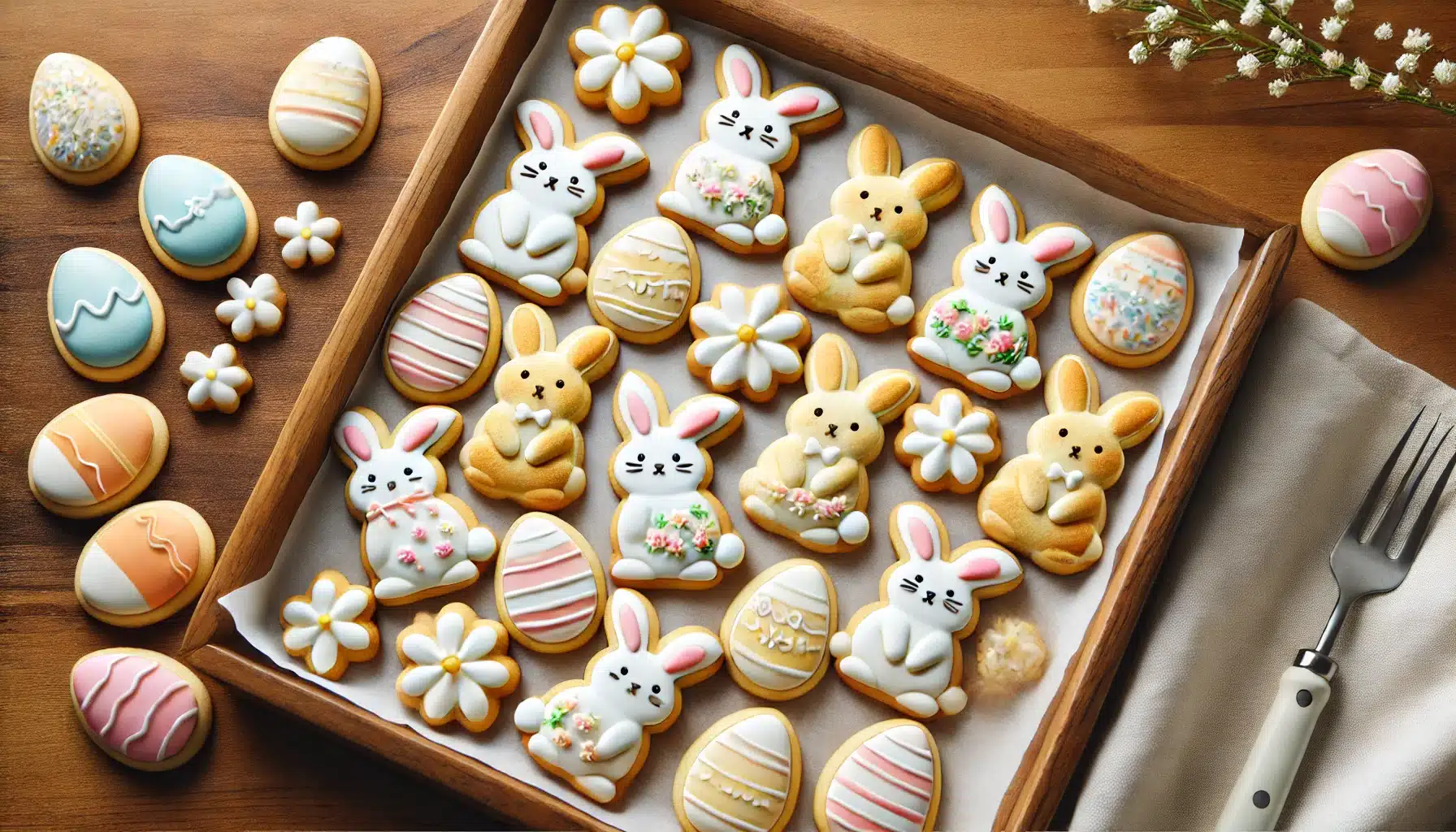 Galletas de Pascua Sin Gluten con Harina de Arroz | Fáciles y Deliciosas