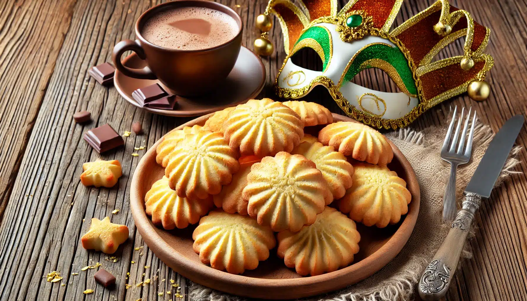 Galletas de Carnaval Sin Gluten y Sin Lactosa con Maizena | Suaves y Deliciosas