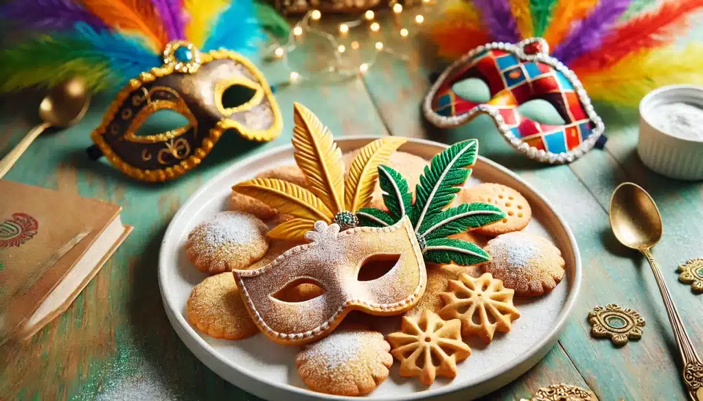 Galletas de Carnaval de Brasil Sin Gluten con Harina de Arroz | Crujientes y Deliciosas