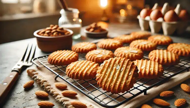 Galletas ricas de Almendra Sin Gluten | Fáciles y Deliciosas