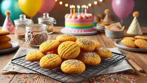 Galletas de Cumpleaños Sin Gluten con Harina de Polenta | Crujientes y Deliciosas
