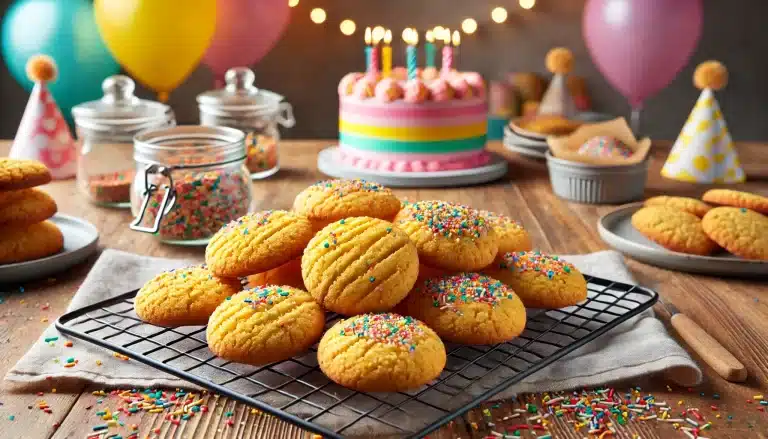 Galletas de Cumpleaños Sin Gluten con Harina de Polenta | Crujientes y Deliciosas