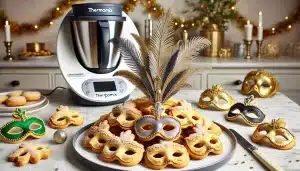 Galletas de Carnaval Sin Gluten en Thermomix con Harina de Avena | Fáciles y Rápidas