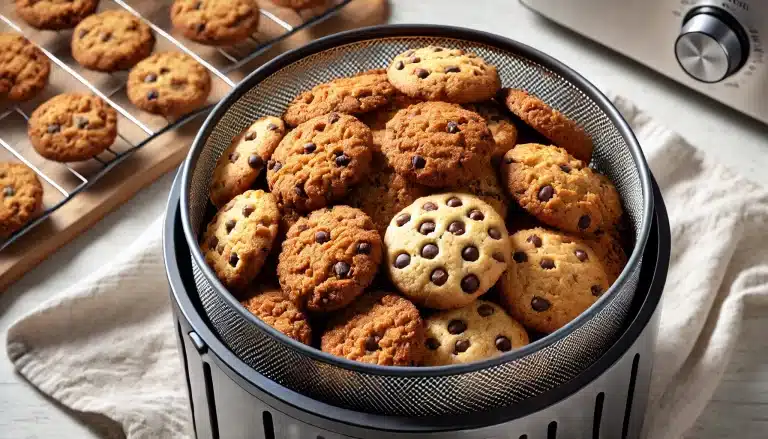 Receta de Galletas Sin Gluten, Sin Azúcar y Sin Lactosa en Freidora de Aire | Saludables y Crujientes