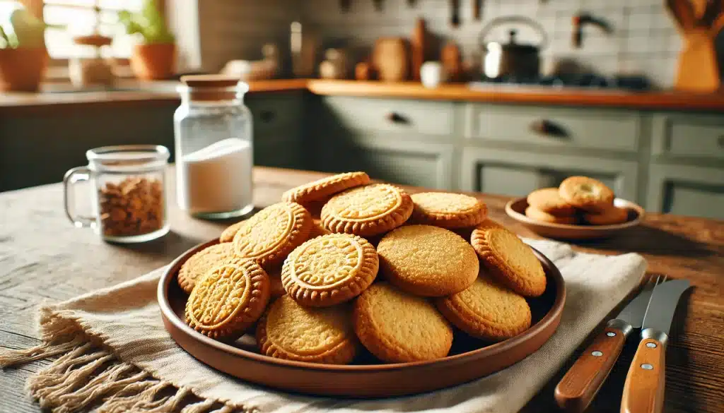 Galletas de Mantequilla Sin Azúcar y Sin Gluten | Fáciles y Saludables