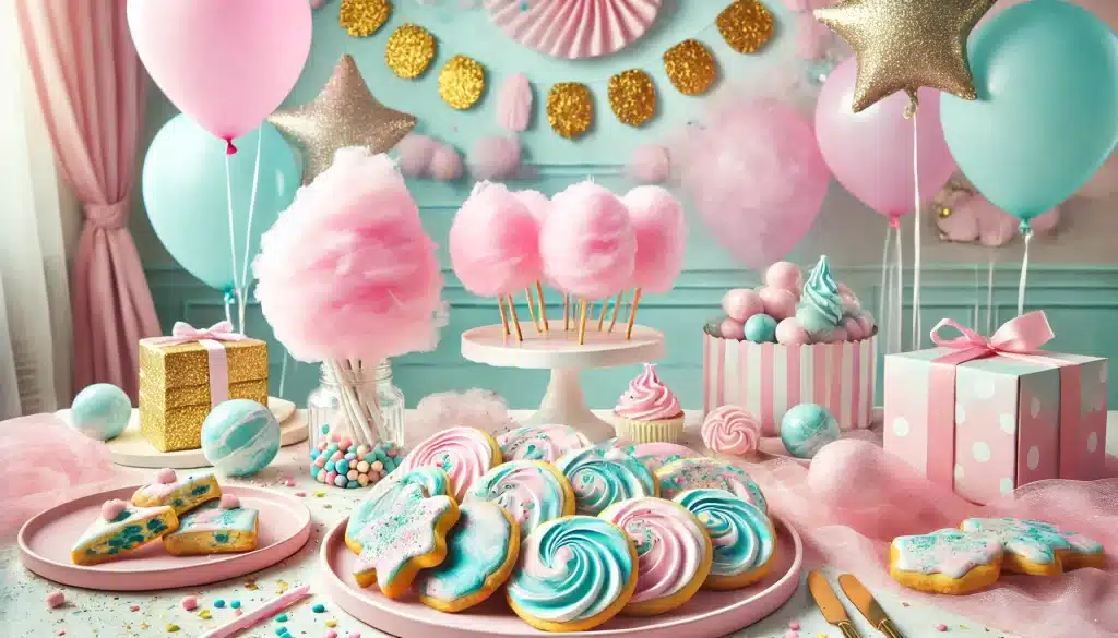 🥣 Receta de Galletas Sin Gluten de Algodón de Azúcar | Suaves, Dulces y Divertidas