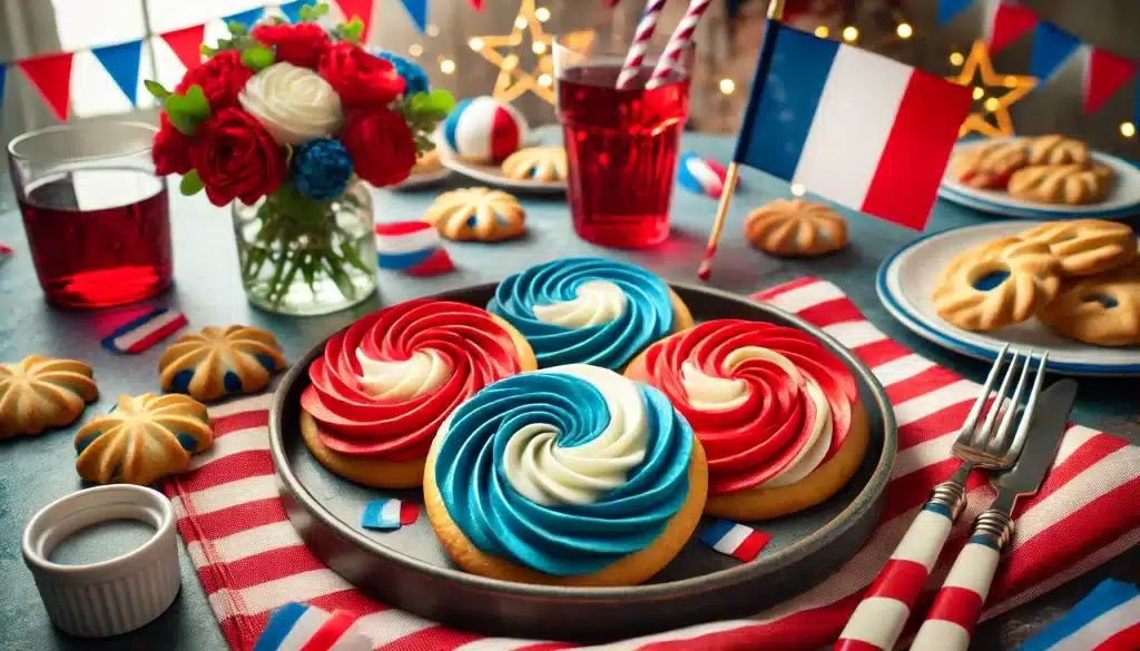 🥣 Receta de Galletas Sin Gluten Tricolores para el 14 de Julio | Fiesta Nacional Francesa
