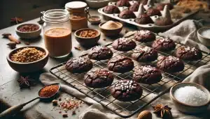 Receta de Galletas Sin Gluten de Cacao, Tahini y Sal Marina | Fáciles y Rápidas